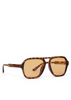 Okulary przeciwsłoneczne Jack&Jones Jackay 12273558 Brązowy ze sklepu eobuwie.pl w kategorii Okulary przeciwsłoneczne męskie - zdjęcie 181320233