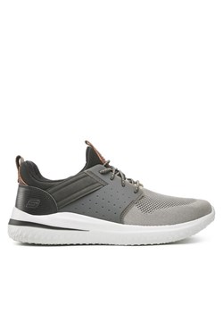 Sneakersy Skechers Cicada 210238/GYBK Szary ze sklepu eobuwie.pl w kategorii Buty sportowe męskie - zdjęcie 181320273