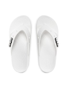 Japonki Crocs Classic Crocs Flip 207713 Biały ze sklepu eobuwie.pl w kategorii Klapki damskie - zdjęcie 181320333