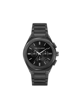 Zegarek Trussardi R2453156002 Czarny ze sklepu eobuwie.pl w kategorii Zegarki - zdjęcie 181320594