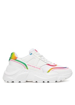 Sneakersy Versace Jeans Couture 78VA3SC4 Biały ze sklepu eobuwie.pl w kategorii Buty sportowe damskie - zdjęcie 181320814