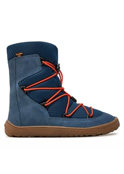 Kozaki Froddo Barefoot Tex Track Wool G3160239-2 S Niebieski ze sklepu eobuwie.pl w kategorii Buty zimowe dziecięce - zdjęcie 181320923