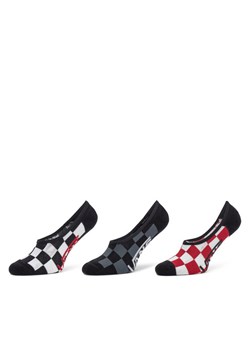 Zestaw 3 par stopek męskich Vans Classic No Show VN000F10 Kolorowy ze sklepu eobuwie.pl w kategorii Skarpetki męskie - zdjęcie 181321184
