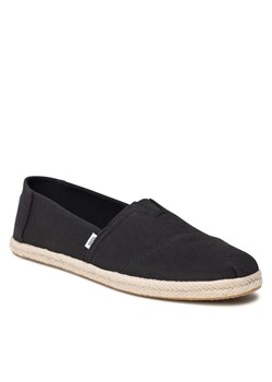Espadryle Toms Alpargata Rope 10019670 Czarny ze sklepu eobuwie.pl w kategorii Espadryle damskie - zdjęcie 181321303