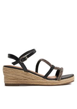 Espadryle Gioseppo Catania 72311-P Czarny ze sklepu eobuwie.pl w kategorii Sandały damskie - zdjęcie 181321343