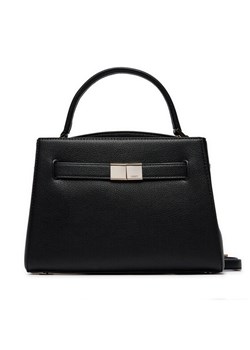 Torebka DKNY Paxton Satchel R41DAC75 Czarny ze sklepu eobuwie.pl w kategorii Kuferki - zdjęcie 181321422