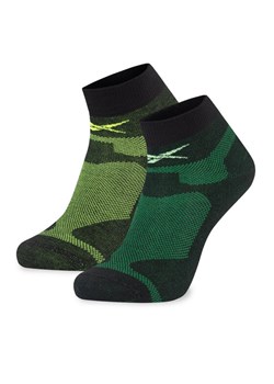 Zestaw 2 par niskich skarpet unisex Reebok R0403-SS24 (2-pack) Czarny ze sklepu eobuwie.pl w kategorii Skarpetki damskie - zdjęcie 181321562
