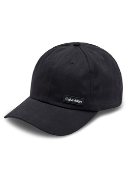 Czapka z daszkiem Calvin Klein Elevated Patch K50K510487 Czarny ze sklepu eobuwie.pl w kategorii Czapki z daszkiem damskie - zdjęcie 181321753