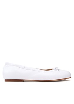 Baleriny Polo Ralph Lauren Pony Ballet RF104211 Biały ze sklepu eobuwie.pl w kategorii Buty komunijne - zdjęcie 181321844