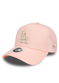 Czapka z daszkiem New Era Wmns Met Trucker La Dodgers 60503580 Różowy ze sklepu eobuwie.pl w kategorii Czapki z daszkiem damskie - zdjęcie 181321911