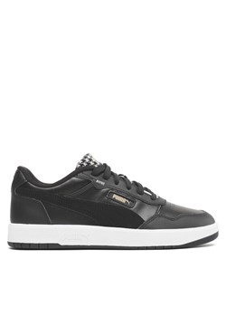 Sneakersy Puma Court Ultra Houndstooth 389369 02 Czarny ze sklepu eobuwie.pl w kategorii Buty sportowe męskie - zdjęcie 181322090