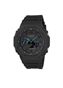 Zegarek G-Shock Octagon Carbon Core Guard GA-2100-1A2ER Czarny ze sklepu eobuwie.pl w kategorii Zegarki - zdjęcie 181322130