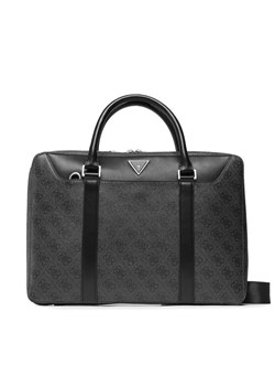 Torba na laptopa Guess Vezzola Smart HMEVZL P3138 Czarny ze sklepu eobuwie.pl w kategorii Torby na laptopa - zdjęcie 181322133
