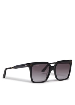Okulary przeciwsłoneczne Calvin Klein CK22534S Czarny ze sklepu eobuwie.pl w kategorii Okulary przeciwsłoneczne damskie - zdjęcie 181322230