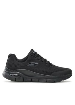 Sneakersy Skechers Arch Fit 232040/BBK Czarny ze sklepu eobuwie.pl w kategorii Buty sportowe męskie - zdjęcie 181322281