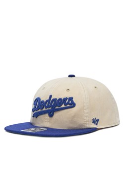 Czapka z daszkiem 47 Brand MLB LA Dodgers Fieldstone ’47 CAPTAIN RL B-FLDST12HTP Biały ze sklepu eobuwie.pl w kategorii Czapki z daszkiem damskie - zdjęcie 181322320