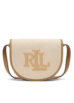 Torebka LAUREN RALPH LAUREN 431966759001 Beżowy ze sklepu eobuwie.pl w kategorii Listonoszki - zdjęcie 181322394
