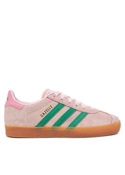 Sneakersy adidas Gazelle JP7133 Różowy ze sklepu eobuwie.pl w kategorii Buty sportowe dziecięce - zdjęcie 181322400