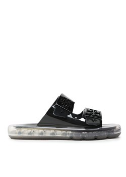 Klapki Tory Burch Buckle Bubble Jelly 149718 Czarny ze sklepu eobuwie.pl w kategorii Klapki damskie - zdjęcie 181322630