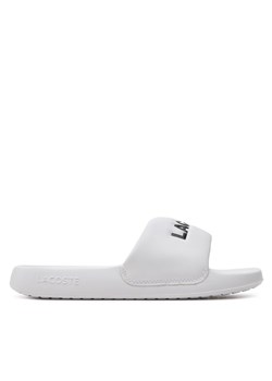 Klapki Lacoste Serve Slide 1.0 747CFA0032 Biały ze sklepu eobuwie.pl w kategorii Klapki damskie - zdjęcie 181322901
