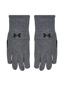 Rękawiczki Męskie Under Armour UA Storm Fleece Gloves 1365958-025 Szary ze sklepu eobuwie.pl w kategorii Rękawiczki męskie - zdjęcie 181322950