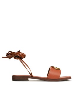 Sandały Guess Kyara Made In Italy FL6KYA ELE03 Brązowy ze sklepu eobuwie.pl w kategorii Sandały damskie - zdjęcie 181323203