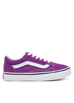 Tenisówki Vans Old Skool VN000CYVE2T1 Fioletowy ze sklepu eobuwie.pl w kategorii Trampki dziecięce - zdjęcie 181323261