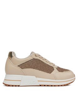 Sneakersy Liu Jo Johanna 01 BA4077 EX108 Beżowy ze sklepu eobuwie.pl w kategorii Buty sportowe damskie - zdjęcie 181323293