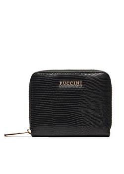 Mały Portfel Damski Puccini BLP838B Czarny ze sklepu eobuwie.pl w kategorii Portfele damskie - zdjęcie 181323311