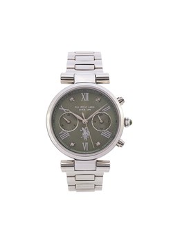 Zegarek U.S. Polo Assn. Ines USP8314GR Srebrny ze sklepu eobuwie.pl w kategorii Zegarki - zdjęcie 181323322