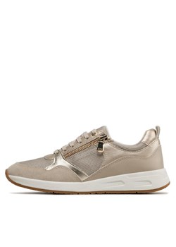 Sneakersy Geox D Bulmya A D35NQA 0NF14 C2235 Złoty ze sklepu eobuwie.pl w kategorii Buty sportowe damskie - zdjęcie 181323344