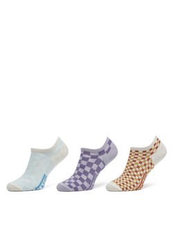 Zestaw 3 par niskich skarpet unisex Vans VN000ND16PH1 Kolorowy ze sklepu eobuwie.pl w kategorii Skarpetki damskie - zdjęcie 181323412