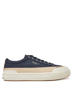 Sneakersy Pepe Jeans PMS31075 Granatowy ze sklepu eobuwie.pl w kategorii Buty sportowe męskie - zdjęcie 181323531