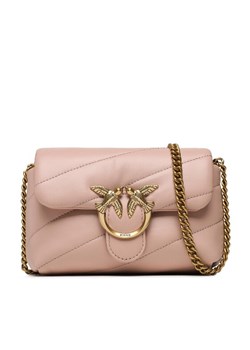 Torebka Pinko Love Baby Puff C PE 23 PLTT 100040 A0F2 Różowy ze sklepu eobuwie.pl w kategorii Kopertówki - zdjęcie 181323722