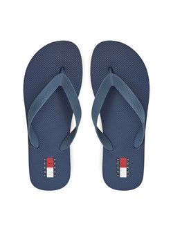 Japonki Tommy Jeans Tjm Beach Sandal EM0EM01560 Granatowy ze sklepu eobuwie.pl w kategorii Klapki męskie - zdjęcie 181323750