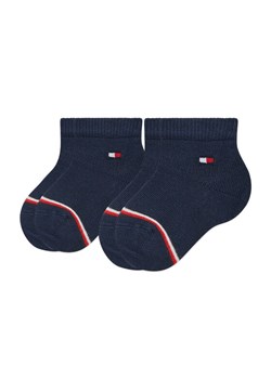 Zestaw 2 par wysokich skarpet dziecięcych Tommy Hilfiger 701220516 Granatowy ze sklepu eobuwie.pl w kategorii Skarpetki dziecięce - zdjęcie 181323813