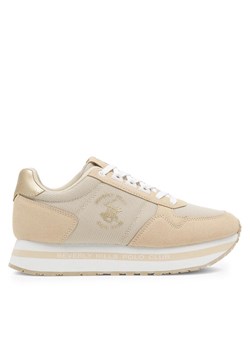Sneakersy Beverly Hills Polo Club BHPC042W Beżowy ze sklepu eobuwie.pl w kategorii Buty sportowe damskie - zdjęcie 181323880