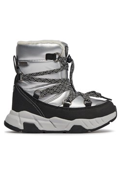Śniegowce ZigZag Turriea Kids Boot WP Z234122 Szary ze sklepu eobuwie.pl w kategorii Buty zimowe dziecięce - zdjęcie 181323931
