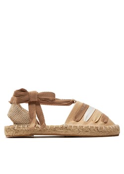 Espadryle Tommy Hilfiger T3A7-33280-0890500 M Beżowy ze sklepu eobuwie.pl w kategorii Sandały dziecięce - zdjęcie 181324291