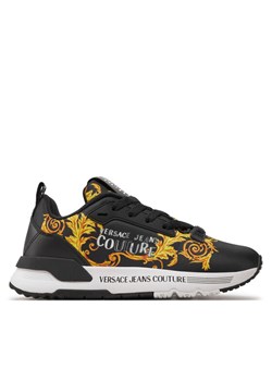 Sneakersy Versace Jeans Couture 76VA3SAA Czarny ze sklepu eobuwie.pl w kategorii Buty sportowe damskie - zdjęcie 181324323