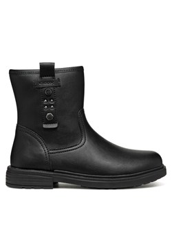 Kozaki Geox Jr Eclair J469QI 0009F C9999 M Czarny ze sklepu eobuwie.pl w kategorii Buty zimowe dziecięce - zdjęcie 181324460