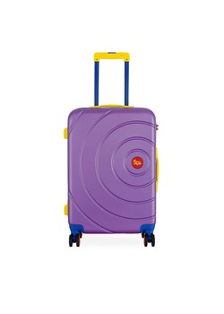 Walizka średnia Semi Line T5930-2 Fioletowy ze sklepu eobuwie.pl w kategorii Walizki - zdjęcie 181324503