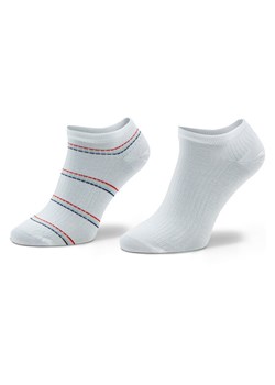 Zestaw 2 par niskich skarpet damskich Tommy Hilfiger 701223804 Biały ze sklepu eobuwie.pl w kategorii Skarpetki damskie - zdjęcie 181324561