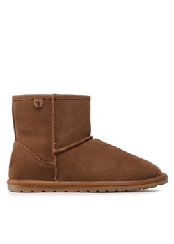Śniegowce EMU Australia Wallaby Mini Teens T10103 Brązowy ze sklepu eobuwie.pl w kategorii Buty zimowe dziecięce - zdjęcie 181324640