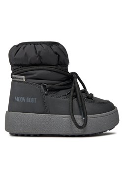 Śniegowce Moon Boot Jtrack Low Nylon Wp 34300300001 Czarny ze sklepu eobuwie.pl w kategorii Buty zimowe dziecięce - zdjęcie 181324682