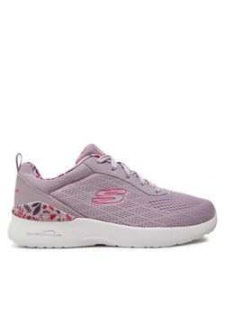 Sneakersy Skechers Skech-Air Dynamight-Laid Out 149756/LVMT Fioletowy ze sklepu eobuwie.pl w kategorii Buty sportowe damskie - zdjęcie 181324752