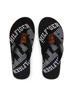 Japonki Tommy Hilfiger Essential Th Beach Sandal FM0FM01369 Czarny ze sklepu eobuwie.pl w kategorii Klapki męskie - zdjęcie 181324803