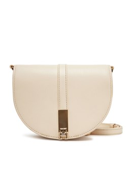 Torebka Tommy Hilfiger Th Heritage Saddle Bag AW0AW17164 Écru ze sklepu eobuwie.pl w kategorii Listonoszki - zdjęcie 181324841