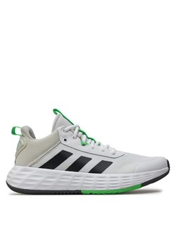 Sneakersy adidas Ownthegame IG6249 Biały ze sklepu eobuwie.pl w kategorii Buty sportowe męskie - zdjęcie 181324994