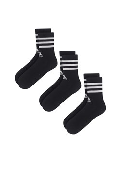 Skarpety męskie adidas IC1321 3-PACK Czarny ze sklepu eobuwie.pl w kategorii Skarpetki męskie - zdjęcie 181325000
